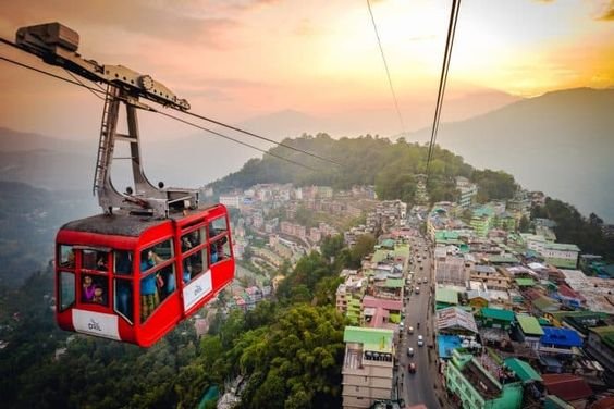 Gangtok,majestic Himalayas